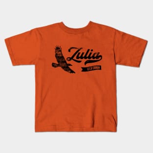 Aguilas Zulia (Black Print) T-Shirt Kids T-Shirt